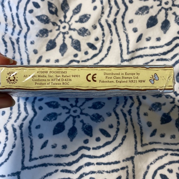 NWT Classic Pooh “Poohisms” Stamp Collection Rubber Stamps and Inkpad Set - Picture 4 of 7